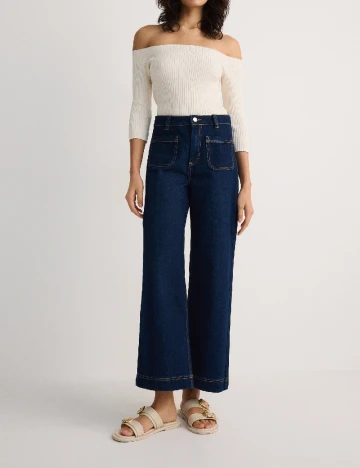 Bluza Reserved, ecru Alb