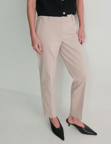 Pantaloni Reserved, bej Crem