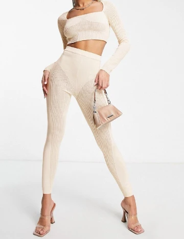 Pantaloni SIMMI, crem Crem