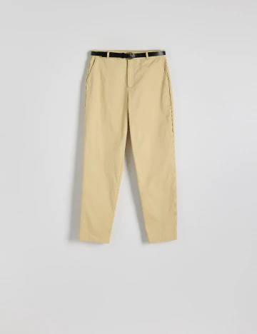 Pantaloni Reserved, crem Crem