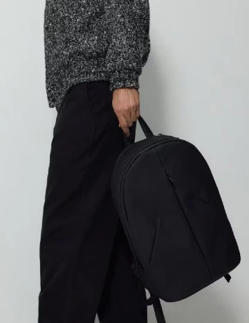 Rucsac Reserved, negru Negru
