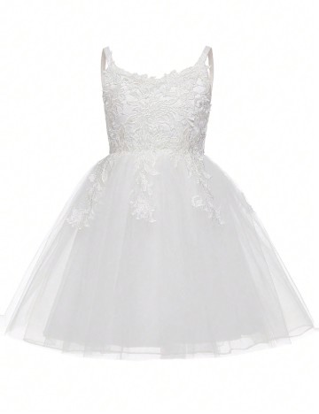 
						Rochie Shein Kids, alb