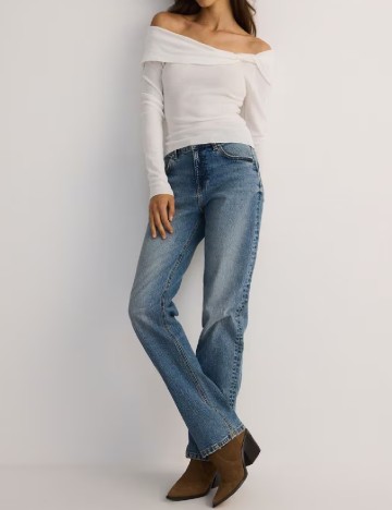 
						Bluza Reserved, alb