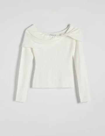 Bluza Reserved, alb