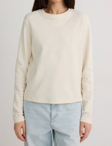 
						Bluza Reserved, crem