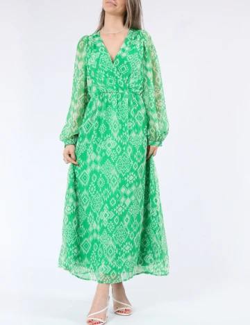 Rochie medie Vero Moda, verde