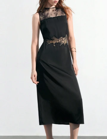 Rochie medie SHEIN, negru