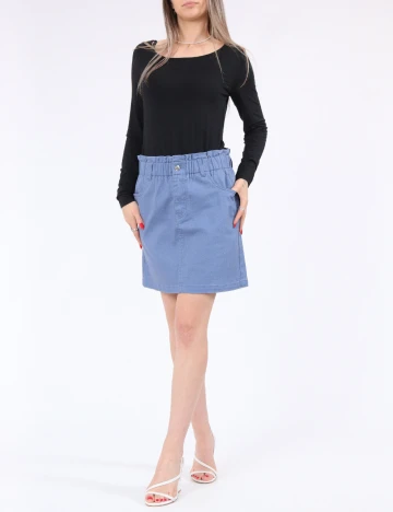 Fusta Vero Moda, albastru