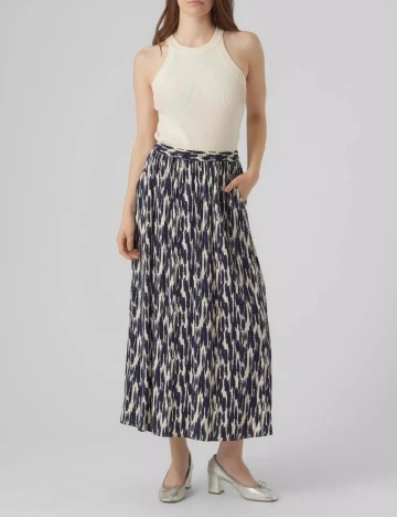 Fusta Vero Moda, bleumarin