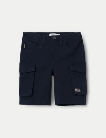 Pantaloni scurti Name It, bleumarin inchis