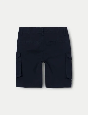 Pantaloni scurti Name It, bleumarin inchis