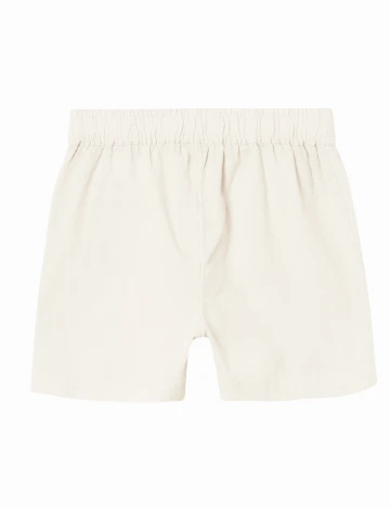 Pantaloni scurti Name It, alb