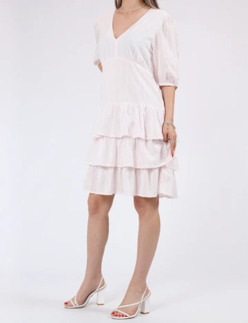 Rochie scurta Vero Moda, roz pal