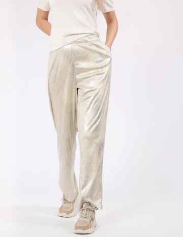 Pantaloni Vero Moda, crem