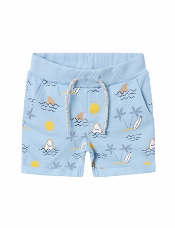
						Pantaloni scurti Name It, albastru