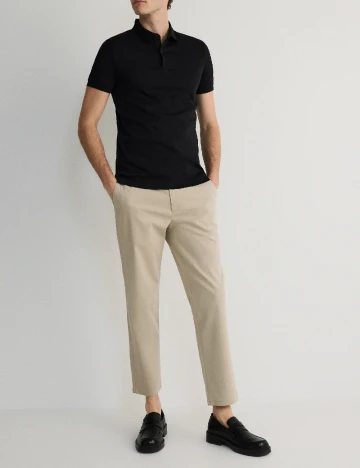 Tricou Reserved, negru