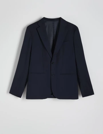 Sacou Reserved, bleumarin Albastru