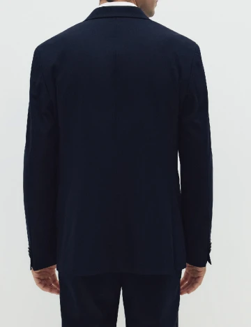 Sacou Reserved, bleumarin Albastru