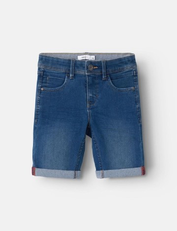 
						Pantaloni scurti Name It, albastru