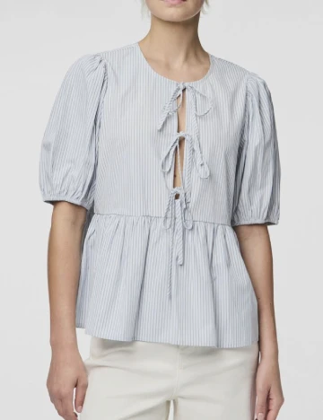 Bluza Pieces, gri