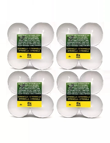 Set lumanari 8 bucati Zd Trading, alb Alb