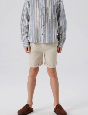 Pantaloni scurti Name It, crem