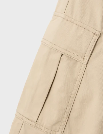 Pantaloni Name It, crem
