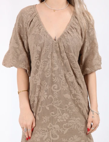 Rochie scurta Vero Moda, maro