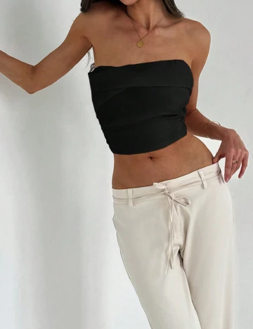 Top SHEIN, negru Negru