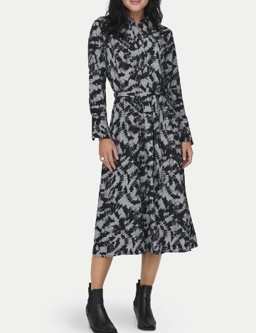 Rochie medie Jacqueline de Yong, gri