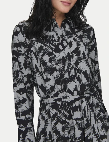 Rochie medie Jacqueline de Yong, gri Gri