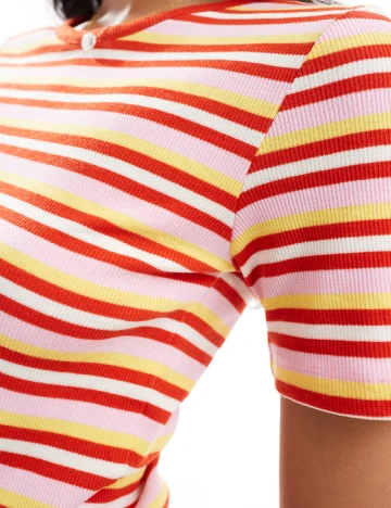Tricou Pieces, mix culori Mix culori