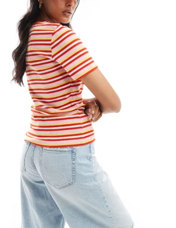Tricou Pieces, mix culori Mix culori
