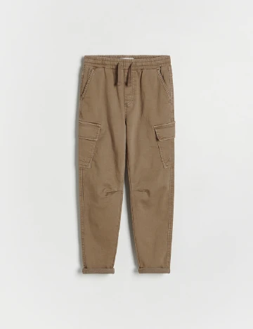 Pantaloni Reserved, maro