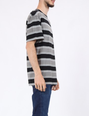 Tricou Jack&Jones, negru/gri