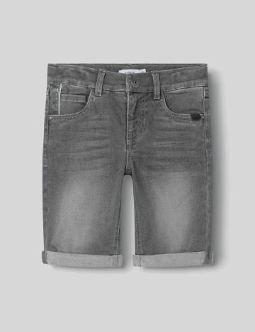 Pantaloni scurti Name It, gri