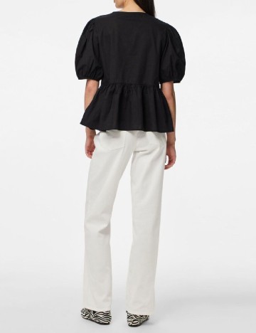 Bluza Pieces, negru