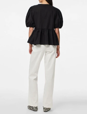 Bluza Pieces, negru