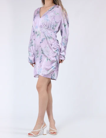 Rochie scurta Pieces, mov