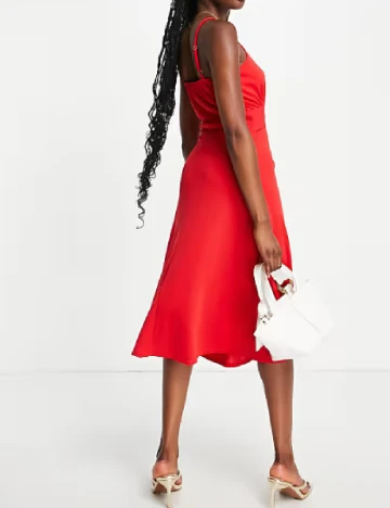 Rochie medie Morgan de toi, rosu