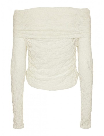 Bluza Pieces, crem