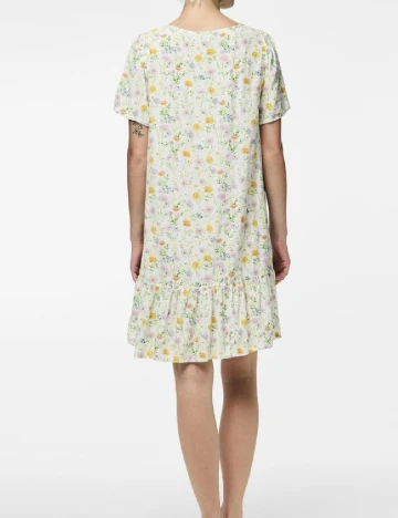 Rochie scurta Pieces, floral print Floral print
