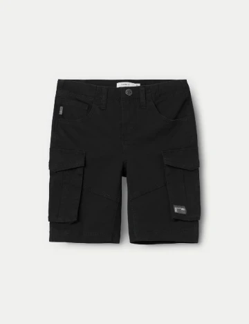 Pantaloni scurti Name It, negru