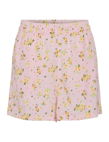 Pantaloni scurti Pieces, roz