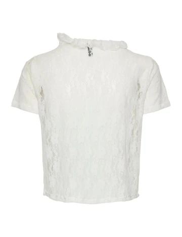 Bluza Pieces, alb