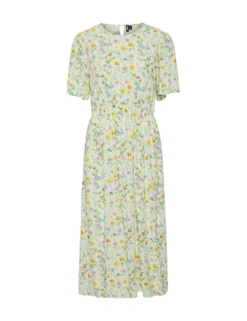 Rochie medie Pieces, floral print
