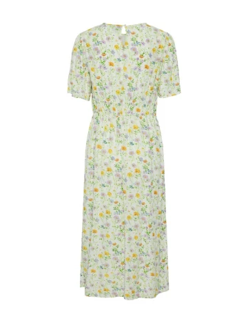 Rochie medie Pieces, floral print
