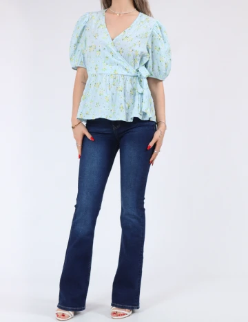 Bluza Pieces, bleu