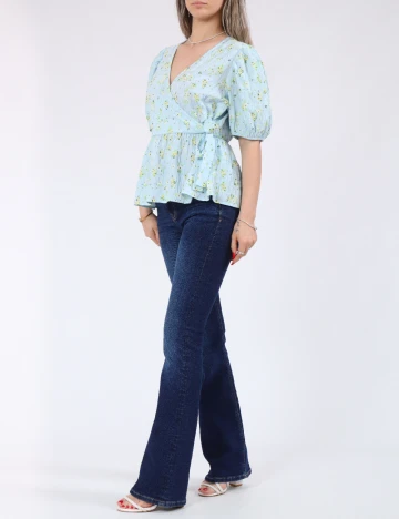 Bluza Pieces, bleu
