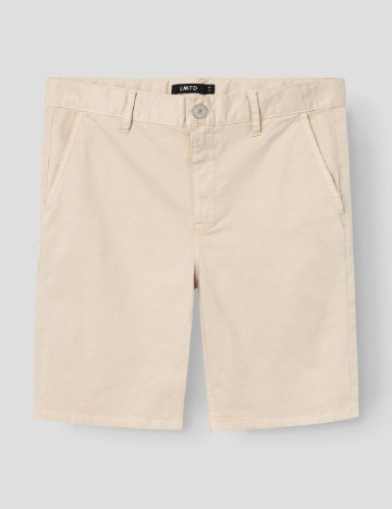 
						Pantaloni scurti LMTD, crem